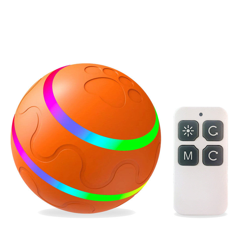 Interactive Self-Rotating Cat Ball – USB Rechargeable Toy For Active Cats