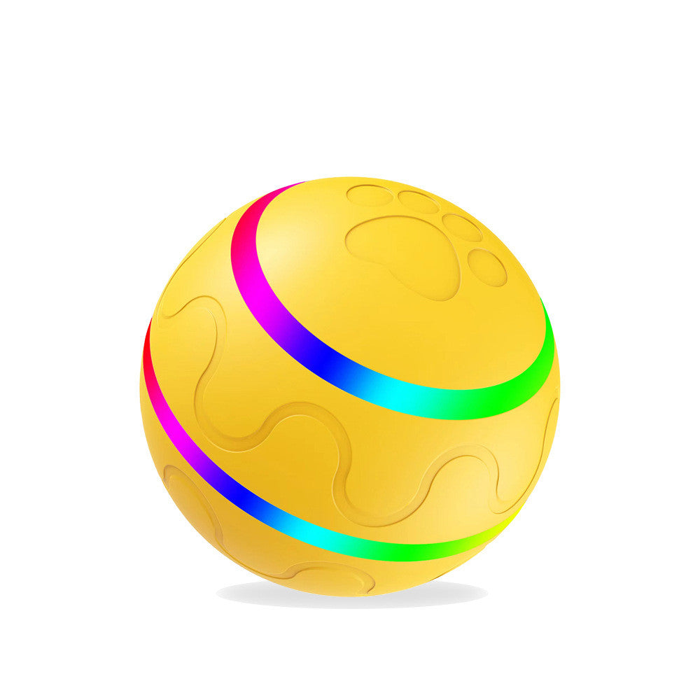 Interactive Self-Rotating Cat Ball – USB Rechargeable Toy For Active Cats