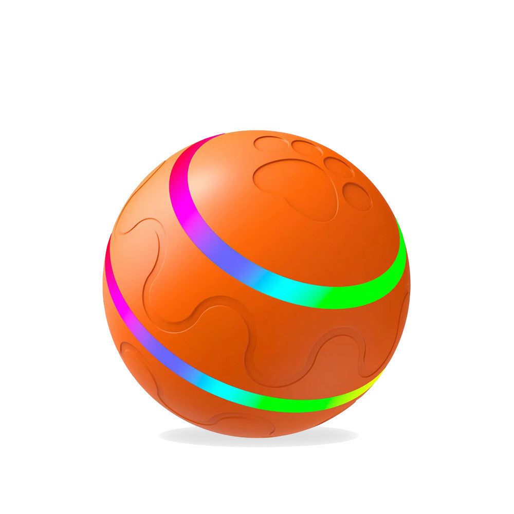 Interactive Self-Rotating Cat Ball – USB Rechargeable Toy For Active Cats