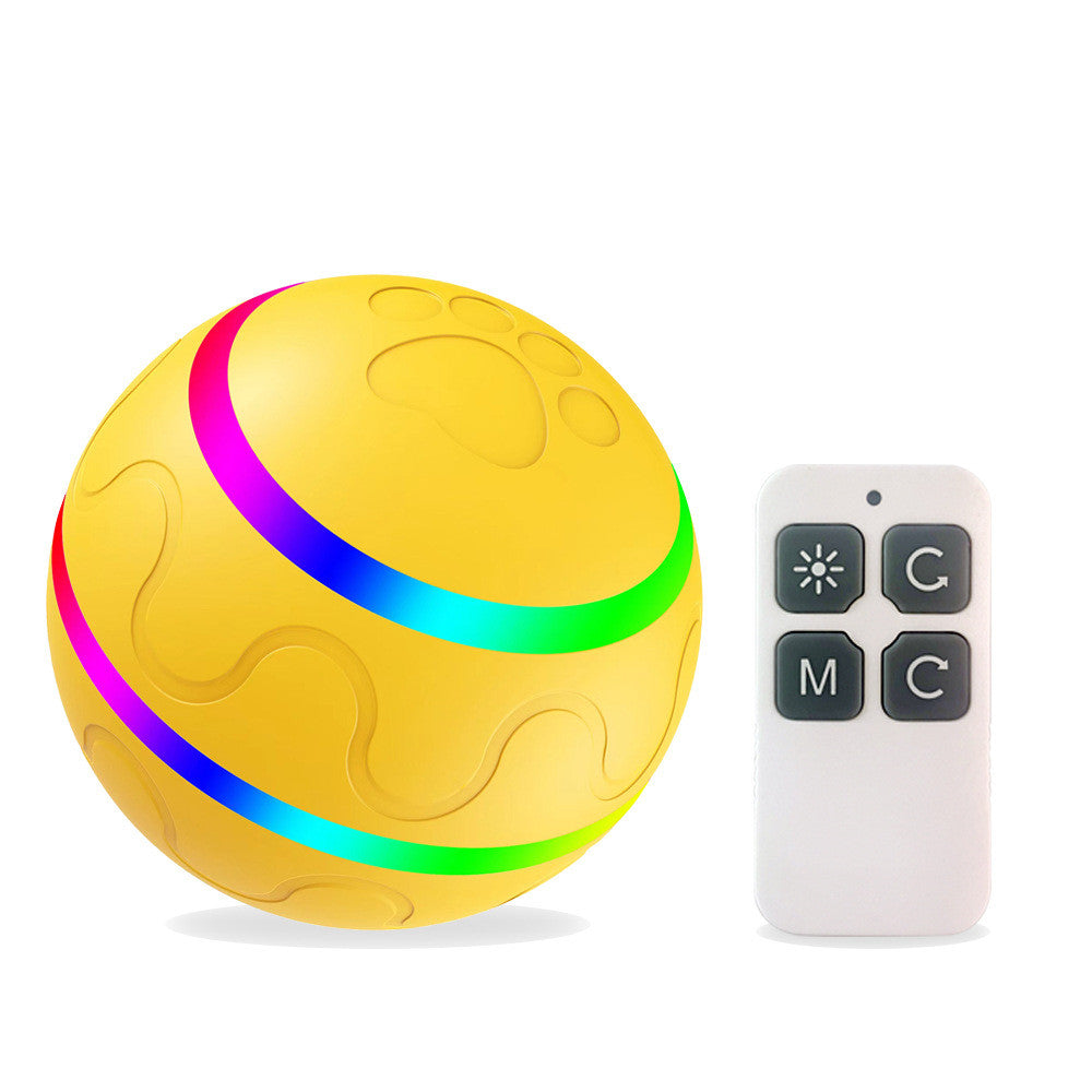 Interactive Self-Rotating Cat Ball – USB Rechargeable Toy For Active Cats