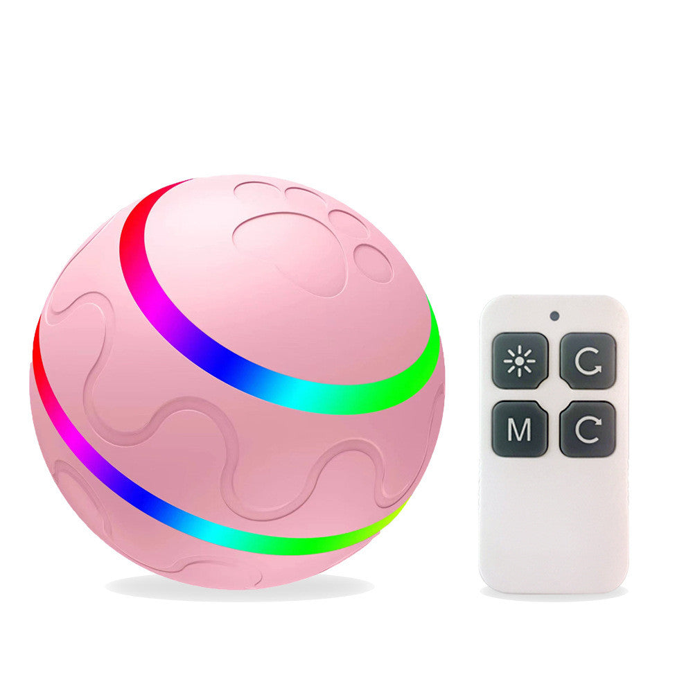 Interactive Self-Rotating Cat Ball – USB Rechargeable Toy For Active Cats